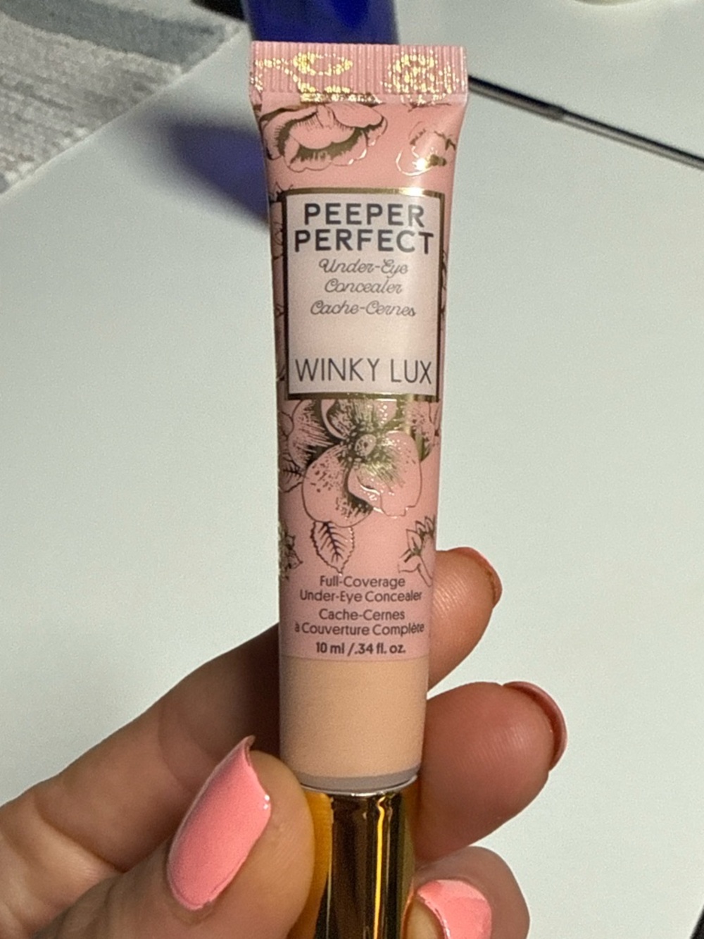 Winky Lux Peeper Perfect Under-Eye Concealer Golden Medium Full Coverage 10mL